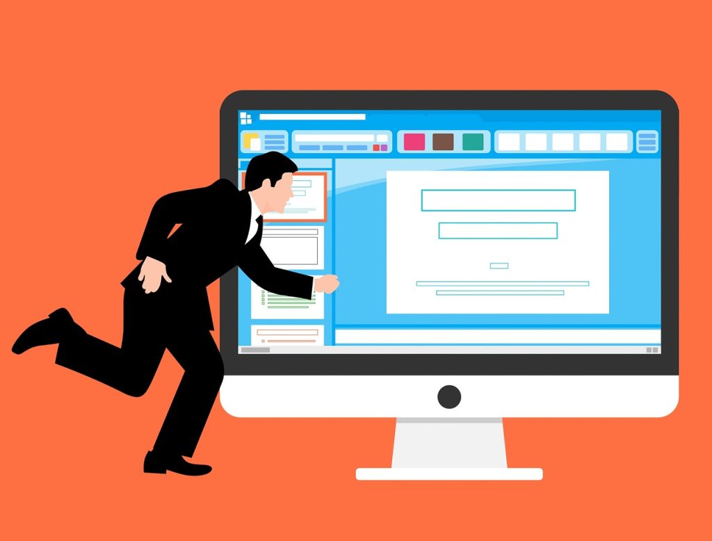 what is a web hosting site template?